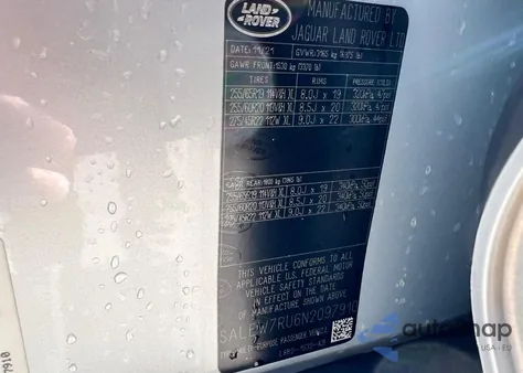 2022 Land Rover Defender 110 Xs Edition z USA, uszkodzony, nr VIN SALEW7RU6N2097910